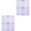 24Pièces Budget Multicolores Usage Personnel 3