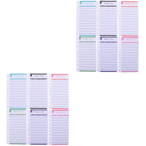 24Pièces Budget Multicolores Usage Personnel 2