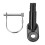 4Pièces Remorque Coupler Nylon Acier 11