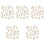 500Pièces Cache-Trous Plastique Nylon Pour Mobilier 3