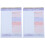 2Pièces Cahier Violet Déchirable Idéal Pour Planning 4