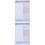 2Pièces Cahier Violet Déchirable Idéal Pour Planning 7