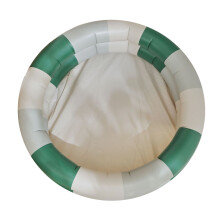 Inflatable Kids Ball Pool Round PVC Safety Fence 143x30cm Green