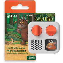 Yoto Mini (2024 YM002 Edition) + Gruffalo Bundle – Kids Screen-Free Bluetooth Audio Player, All-in-1 Travel Device for Stories Music Podcast Radio W