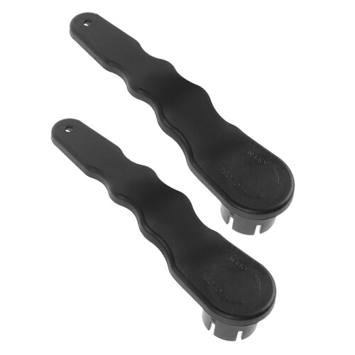 6Pièces Clé Valve Air Noir Pour Kayak Paddleboard 2