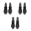 6Pièces Clé Valve Air Noir Pour Kayak Paddleboard 4