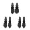 6Pièces Clé Valve Air Noir Pour Kayak Paddleboard 7