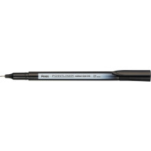Pentel S40 Pointliner Pen, Colour Dye Ink, 0.4mm Line, Black ink (One Pen)
