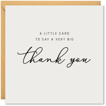 Thank You Cards for Teacher - Beautiful and Elegant Thank You Greeting Card for