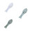 2Pièces Racleurs Poisson Bleu Nettoyage Rapide Sécurisé 3