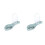 2Pièces Racleurs Poisson Bleu Nettoyage Rapide Sécurisé 4