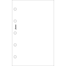 Filofax Mini White Plain Notepaper