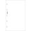Filofax Mini White Plain Notepaper 1