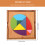 1Ensemble Blocs Tangram Bois Multi Coloré Jeu Educatif Enfant 2