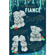 Me To You Bear Fiance Birthday Card ASM01358