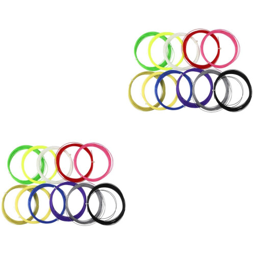 20Pièces Cordeau Badminton Élastique Durable Pour Raquette 2