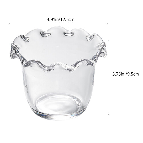 4Pièces Bols En Verre Clair Multi-Usage Pour Cuisine Maison 1