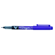 Pilot V Sign Pen Liquid Ink 2.0 mm Tip - Violet, Single Pen