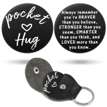 HZJ-AIGO Pocket Hug Token-Long Distance Relationship Gifts,Thinking of You Gifts,Isol