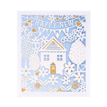 UK Greetings New Home Card for Him/Her/Friend - Lasercut Design