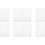 8Pièces Boîte Cube Transparente Résistante Pour Décoration 2