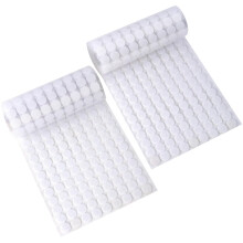Redamancy 1008 Pcs Self Adhesive Dots, 10mm Hook and Loop Dots, Double Sided Sticky Dots, Sticky Hook and Loop, Nylon Sticky Coins Tapes
