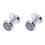 2Pièces Oeil-De-Boeuf Argent Facile À Utiliser Pour Porte De Bureau 2