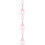 3Pièces Clips Silicone Anti- Détachables Rose 8