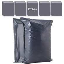 10 Large Self-Seal Postage Bags - 17 x 24" Parcel Bags for Clothes & Shipping, Tamper-Proof