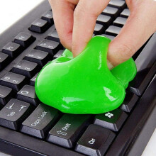 ULTRICS Keyboard Dust Cleaner, Magic Sticky Gel Putty Soft Flexible Cleaning Kit for PC Computer Laptop MacBook Remote Control Mobile Telephone Print