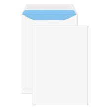 TRIPLE PRIO A4 C4 White Peel and Seal Pocket Envelopes 229 x 324 mm - Secure Self Seal No Window Design - Pack of (100)