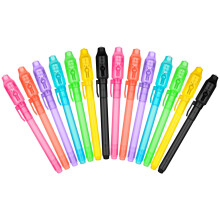 OFFCUP Invisible Ink Pen, 14pcs Spy Pen with UV Light, Magic Marker Pens with UV Ligh