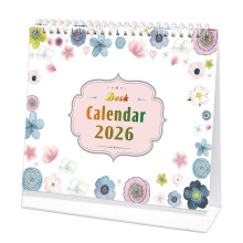 Desk Calendar 2026 Standing Flip Desktop Calendar Stand Up Desk Top Calendar 2026 UK