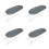 4Pièces À Repasser Mini Pliable Argent Usage 8