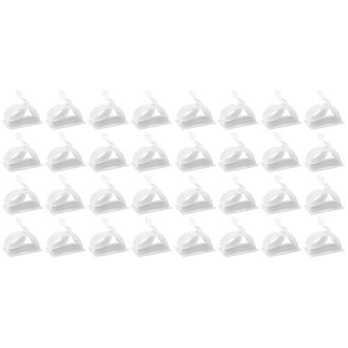 240Pièces Attaches Câble Adhésives Blanches Pour Organisation 2