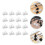 240Pièces Attaches Câble Adhésives Blanches Pour Organisation 9