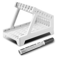 Fentar Label Holder for Thermal Label Roll and Fanfold Labels, Label Dispenser for 6x