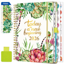 NEYSA Diary 2026 Week to View - A5 Academic Diary Jan -Dec 2026 (12 Months) Teacher P