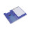 Rapesco VFDCB0L3 Foldover Clipboard with Pocket, A4+, Blue 1