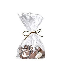 50 Lakeland Clear Gusseted Presentation Gift Bags 20 x 28cm – Great For gifting Choco