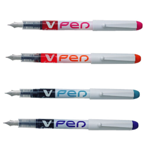 Pilot Pilot V Pen Disposable Fountain Pen - Orange