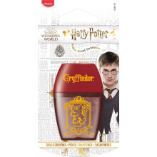Maped Harry Potter Pencil Sharpener with Reservoir and 1 Hole for Kids, Ergonomic Des