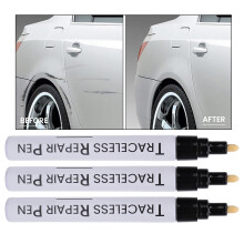 3 pièces stylo noir de réparation de rayures pour voiture résistant aux intempéries