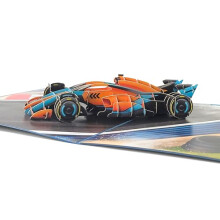 Magic Moments High-Speed Celebrations Pop Up Card – 3D Racing Car Greeting Card for