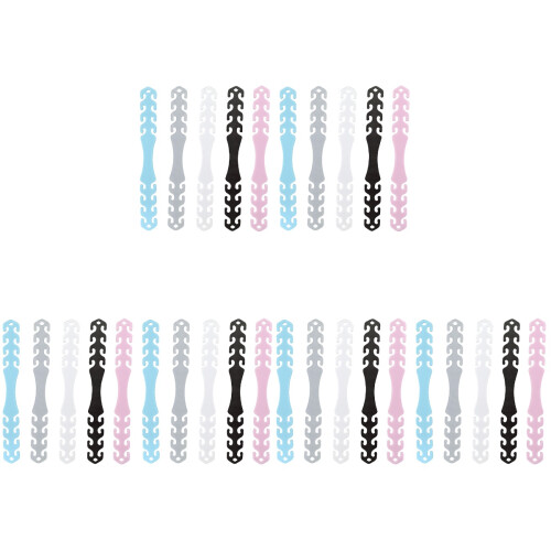 30Pièces Boucles Masque Pe Réglable Utiles 2