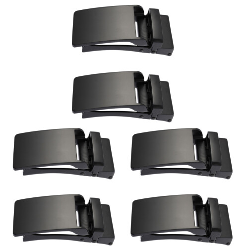 6Pièces Boucles À Cliquet En Pour Ceintures 1