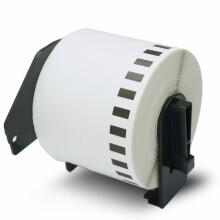 BETCKEY - 1 Roll DK-22205 Labels, 62mm x 30.48m, 1 Continuous Length Paper Labels Com