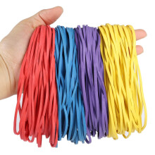 120 Pieces Large Rubber Bands, Colorful Elastic Bands Strong Elastic Rubber Bands for