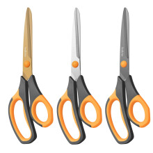 Asdirne Titanium Coating Scissors, Premium All Purpose Scissors, Ultra Sharp Stainless Steel Blades, Comfortable Grip, Great for Craft, Office