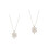 2Pièces Trèfle Bijou Décoratif Féminin 6